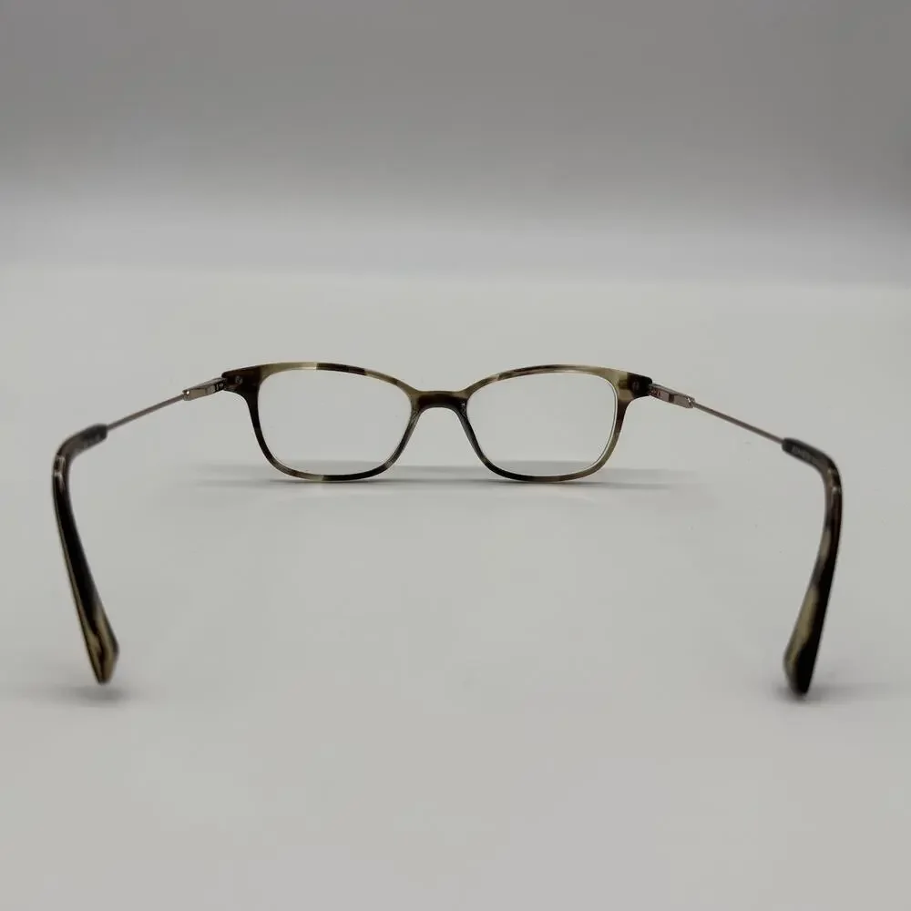 Jones New York J242 Brown Horn Eyeglasses 48-16-135 Rose Gold Cat Eye Women’s